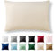 Alreya Renforcé Kissenbezug 50 x 75 cm - 100% Baumwolle mit YKK Reißverschluss, Superweicher Kopfkissenbezug 50x75, Kissenhülle, Beige, nur Kissenbezug