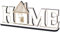 Deko Home Aufsteller Holz - Tuba - 28x12 cm Holzdeko zum hinstellen Buchstaben Schriftzug Wohnzimmer Tischdeko Dekoration Fensterbank