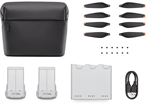 Original Mini 3 Series Fly More Kit for DJI Mini 3/Mini 3 Pro Drone,Original Accessories (General version(Battery life 34-min))