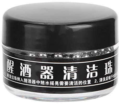 500 pièces de perles de nettoyage de décanteur, boules de nettoyage en acier inoxydable de 3mm, outils de nettoyage de perles de nettoyage pour décanteur Wne