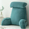 KKPW Cuscino da Lettura per Riposo a Letto,Cuscino di Supporto dello Schienale con Bracciolo,Cuscini Testata Letto,per Leggere/Rilassarsi/Guardare La TV,75×40×50cm (with headrest)