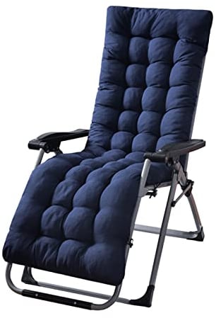 JTBDWOSK Liegestuhl Auflage, Dicke Lange Gartenliegen-Auflage Sofapolster Relaxliegenauflage für draußen, Terrasse, Sonnenliege, Ersatz-Schaukstuhl, Sitzbezug,Bank, Liegestuhl, Kissen,3