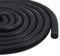 Rundschnur Dichtung 16mm x5m, Gummischaum Wetterdichtung Fugenfüllprofil Rund EPDM Moosgummi Schwarz für Spalt und Fuge Beton Füllung