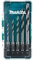 Makita E-15148 SDS-PLUS - Juego de brocas para madera (5 piezas, en caja de almacenamiento)