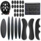 Fahrradhelm Polster Ersatz,Polster,Helmpolster,Fahrradhelm Kinder,Fahrradhelm Polster,Universal Fahrrad Schaumstoff,Replacement Foam Pads,Geeignet für Mountainbike-Helme,Kinderhelme,Airsoft-Helme