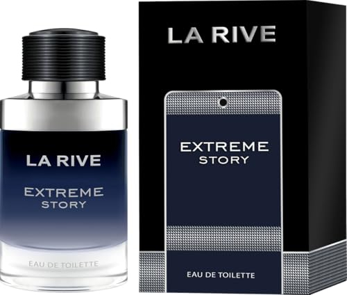 La Rive Extreme Story Eau de Toilette Parfüm 75 ml Herrenparfüm, lang anhaltender maskuliner Duft Intensiver Herrenduft, Männer Parfüm Eau de Toilette für Männer Parfüm für Herren Geschenkidee