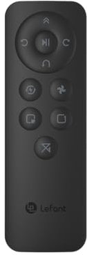 Lefant Robot aspirador mando a distancia negro para robot aspirador M320/ M310/ M210P / M210