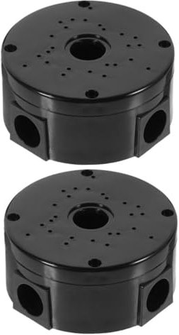 jojofuny 2pcs Cable Box Outdoor Security Junction Box for Ceiling Mounted Electrical Projects