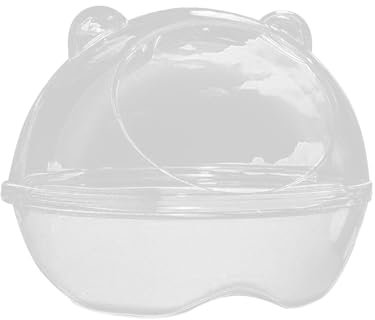 JOYIAL Hamster Baignoire, hamsters, hamsters, salle de bains, hamsters, salle de bains, hamsters, baignoire (11 x 11 x 8,8 cm)