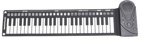 49 Tasten Roll -Up -Tastaturklavier, Tragbare Digitale Elektrische Klavier -Klavier -Tastatur, Eingebaut in 16 Tönen und 10 Rhythmen, Anfängergeschenk