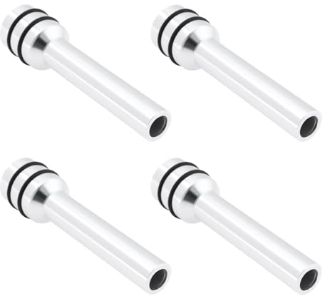 OTOTEC 4PCS Silver Door Lock Pins Fits Any Cars Trucks Compatible with SUVs Trailers