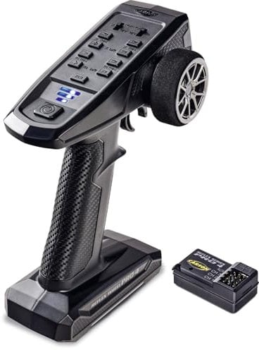 Carson 500500110 FS 3K Reflex Wheel Pro 4 2,4GHz - modelismo a Control Remoto, Accesorios, Receptor, Radio RC, Mando a Distancia 2 4 GHz, función Trim