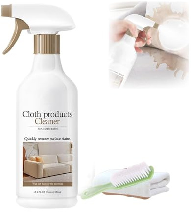 500 ml waschfreies Reinigungsspray für Sofas, Mikrofaser-Sofareiniger, Waterless Tech Textil-Sofa-Reinigungsset, Autositzreiniger für Textilien