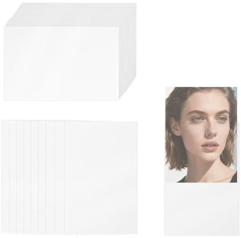 100 Stück Fotokartenhüllen 58x89mm Transparente Klarsichthüllen Wasserdicht Karten 200 Micron Hüllen Photocard Sleeves Kpop Kartenschutzfolie Klare für Idol, Sammelkarten, Sportkarten, Board Game