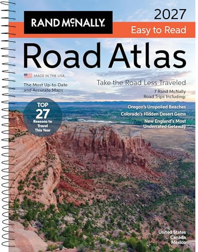 Rand McNally 2027 Easy to Read Midsize Road Atlas