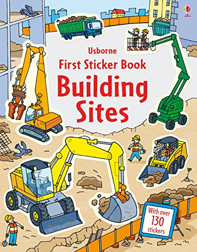 First Sticker Book Building Sites: 1 (First Sticker Books)