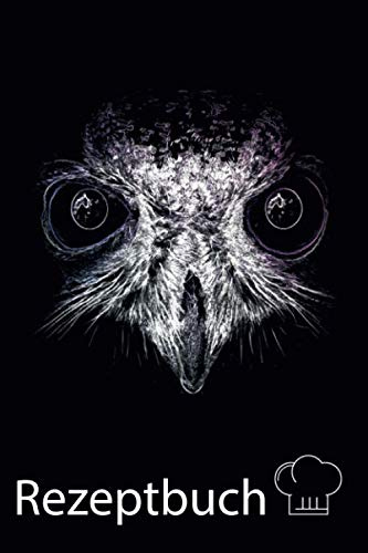 Rezeptbuch: Owl: Kochbuch zum selber schreiben | Mit Inhaltsverzeichnis | DIN A5 | 120 Seiten | Softcover