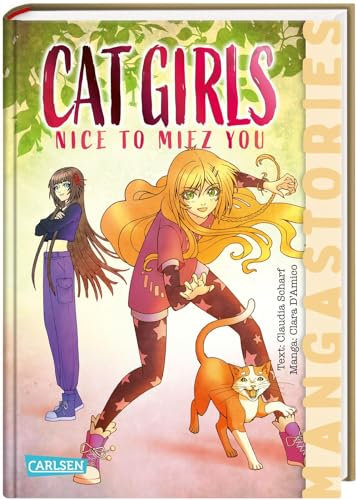 CAT GIRLS Band 1 – Nice to miez you: Manga-Stories | Spannende Fantasy für Mädchen ab 10 Jahren mit vielen Manga-Illustrationen und kurzen Kapiteln