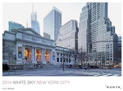 KUNTH Tischkalender White Sky, New York 2014