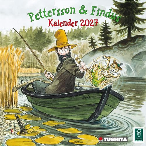 Pettersson & Findus 2027: Kalender 2027 (Media Illustration)