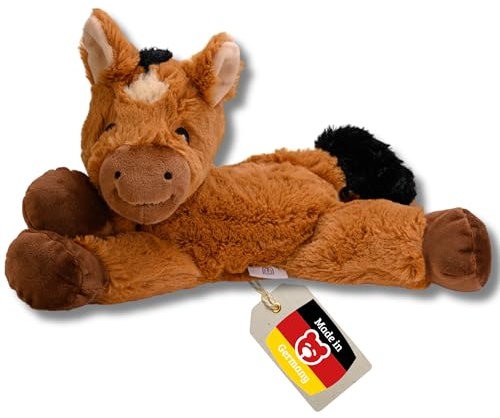 welliebellies® Peluche chauffante Cheval - 22 cm - pour Micro-Ondes et Four