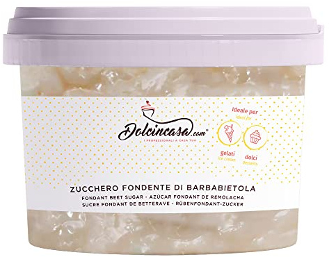 Fondant-Zuckerdose für Süßigkeiten, Glas, Cremes und Fariture, 1 kg