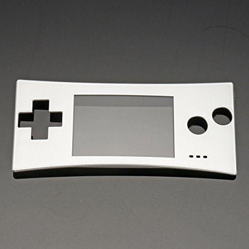C-FUNN Plaque Frontale De Rechange pour Nintendo Gameboy Micro Gbm -Argent