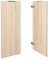Schranktüren Türen-Set Drehtüren Holztüren Sonoma Zubehör Türen B 39,6 cm x H 102,8 cm x T 1,8 cm Set 2 tlg.