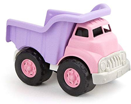 Green Toys Kipper, Pink/Lila CB - Simulationsspiel, Motorik, Spielzeugfahrzeug für Kinder, BPA-frei, Phthalate, PVC, spülmaschinengeeignet, recycelter Kunststoff, hergestellt
