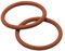 10 Pcs Braune O-ringe 32mm x 2mm | Fluorkautschuk - FKM/FPM Dichtungsringe Dichtung Gummidichtung Oring 32x2 HÄRTE 75 ShA| Dichtungen Gummiringe Set | O-ringe Sortiment | Dichtungssatz Sanitär