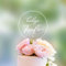 Cake Topper Heilige Taufe [transparente Scheibe] für die Tauftorte - Acryl- Taufe Tortendeko Taufe Mädchen, Cake Topper Taufe, zur Taufe Tortendeko, Tortendeko Taufe Junge, Torten Topper Taufe