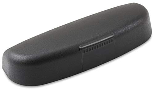 XQXSTORE Auto Sonnenbrille Kofferhalter Aufbewahrungsbox, Für Chevrolet Volt Malibu Camaro Kobalt Orlando Funken Colorado Bolzen Onix Traverse Blazer-Schwarz