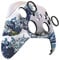 eXtremeRate Cover per Xbox Series X S Joystick,Custodia Copertura Scocca Frontale Anelli Accessori Ricambio per Xbox Core Controller Model 1914,ASR Versione-Grande Onda