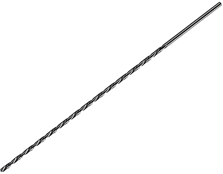 ZYWUOY Brocas extra largas de acero HSS de alta velocidad de 200 mm para la perforación de metales 2-10 mm