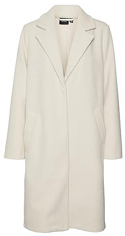 VERO MODA Damen Vmstacey Long Coat Boos Langmantel (1er Pack)