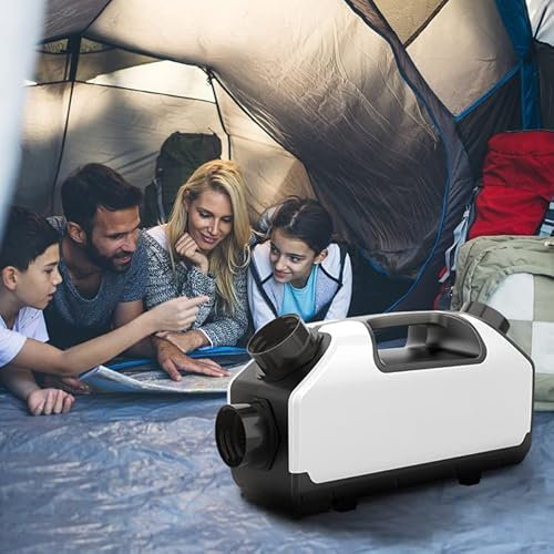 Aire acondicionado para tienda de campaña, aire acondicionado para caravana de 700 W para exteriores con volumen de aire de 210 m³/h, 3 velocidades de viento, enfriador de aire para tienda de campaña