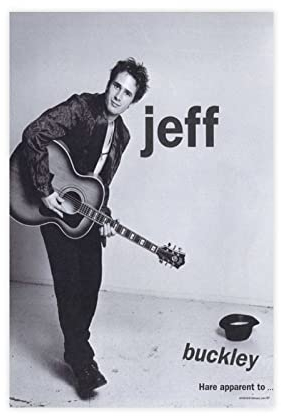 ZAPORA Exklusive Kunst Sänger Jeff Buckley Poster 28 Leinwand Poster Schlafzimmer Dekor Sport Landschaft Büro Zimmer Dekor Geschenk ungerahmt 30 x 45 cm