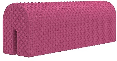 Bettkantenschutz Kinderbett 50 cm - Kantenschutz für Kinder Bett - Schutz für Bettrahmen - Schaumstoffschutz Protektor - Babybettgitter - Cloudlet-Schaumstoffbettschutz - Rosa