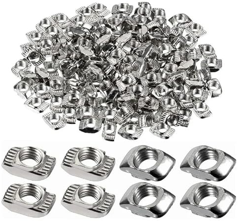 50 teile/los M3 M4 M5 für 20 Serie Slot T-mutter Schiebe T Mutter Hammer Drop In Mutter Befestigen stecker Aluminium Extrusion Profil-40-M8