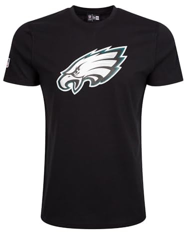 New Era Philadelphia Eagles NFL Team Logo Schwarz T-Shirt - XL