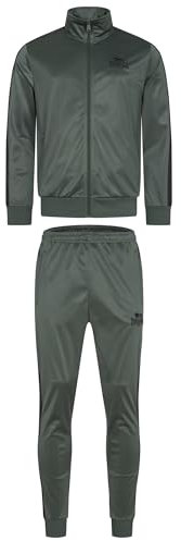 Lonsdale Herren Pember Jogginganzug, Olive/Black, XL