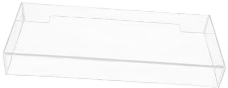 HOMOCONO Acrylic Keyboard Cover Dustproof Protects from Cat Footprints for Home Office Use Keyboard Protector Cover