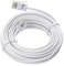 Dcszgzw 20M BT Phone to RJ11 Cable, 6P2C, Internet Cable, Broadband, Modem, Router, Landline Telephone, British UK BT Socket Wire, White