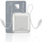 VINKO Small Power Bank with Built-in Cable,10000mAh Fast Charging Power Bank, 22.5W USB C Portable Charger, Mini Battery Pack for iPhone 16 15 14 13 Samsung Galaxy Google Android (White)