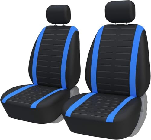 RAKTDA für Nissan Leaf 2011-2023, Autositzbezüge Vordersitze Vier Jahreszeit Universal Anti-Rutsch Sitzauflagen Auto Fahrersitz mit Rückenlehne, Keine Sitzheizung, Keine Wärme,B