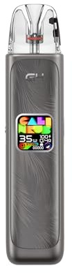 Uwell Caliburn G4 Gunmetal Grey | Pod Kit – Vape/E-Zigarette im Pod-System mit 1300mAh Akku & 3 ml Tank – Mesh-Coil, Zugautomatik USB-C Schnellladeanschluss, MTL/RDL – kompakt & leistungsstark