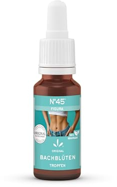 Lemon Pharma Figura Bio Bachblüten Tropfen N°45 – Natürliche Unterstützung für innere Ruhe, Klarheit und achtsame Routinen – vegan, 20 ml