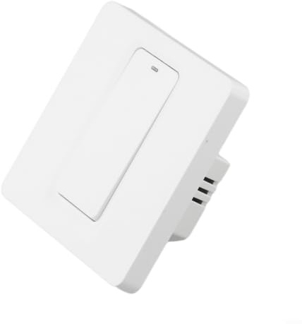 Für ZigBee Programmierbarer Smart-Lichtschalter, 600 W, 86 Typ, 1-2-3-Wege-Panel Mit Echtzeit-Status Und Sprachsteuerung(1 gang)
