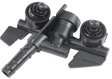 boquilla limpiaparabrisas Boquilla del lavafaros delantero compatible con BMW Serie 3 E46 (1997-2006). Bomba de chorro de agua para limpieza de faros.