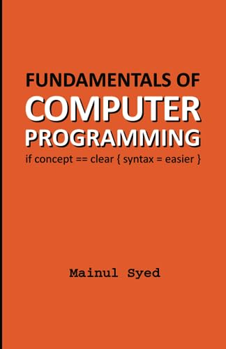 Fundamentals of Computer Programming